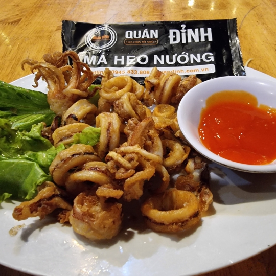MỰC CHIÊN GIÒN